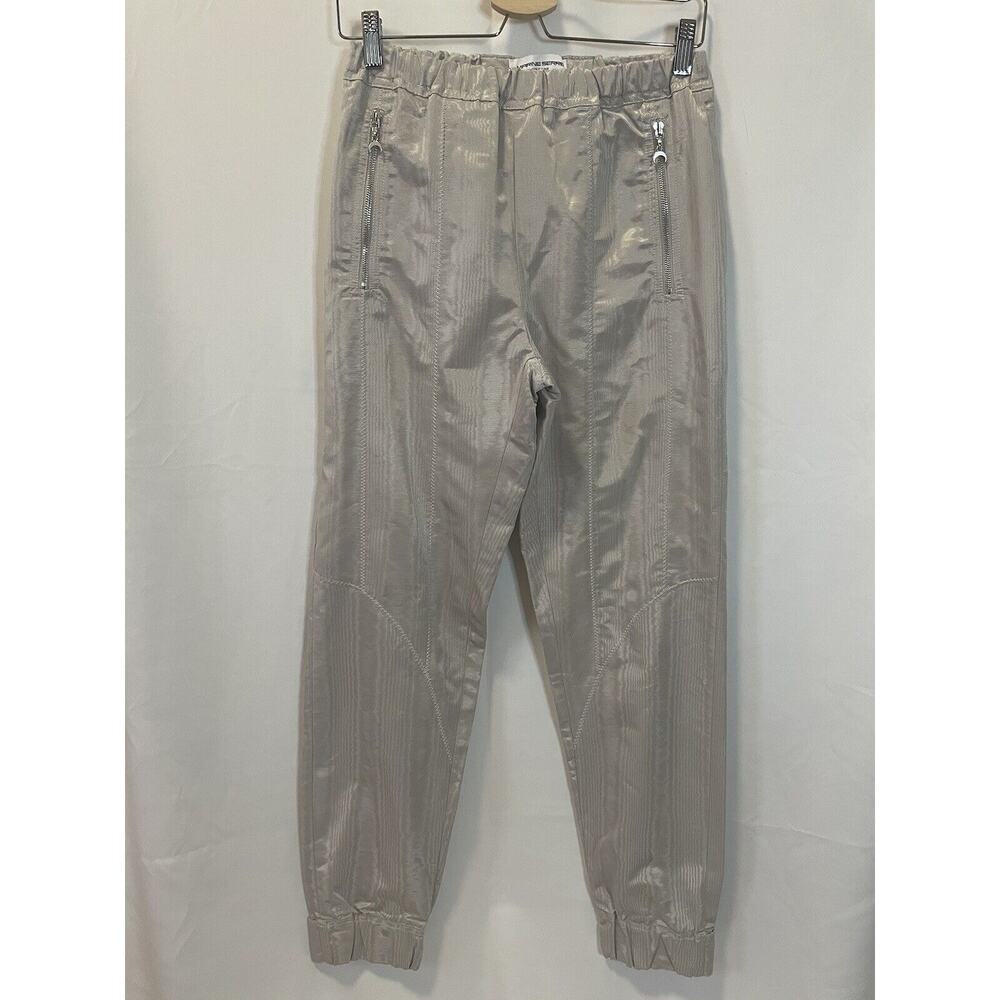 FW19 Marine Serre Radiation Space Grey Moire Trousers Size S